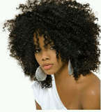 Oval Afro wigs